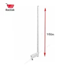 خرید پایه قفسه فروشگاهی خود ایستا یک طرفه طول 1.5 متر -قفسه بندی رستاک