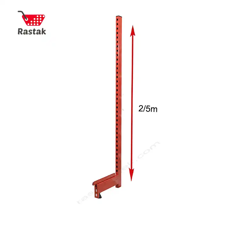 پایه قفسه خود ایستا 2.5 متری (یک طرفه) - قفسه بندی رستاک