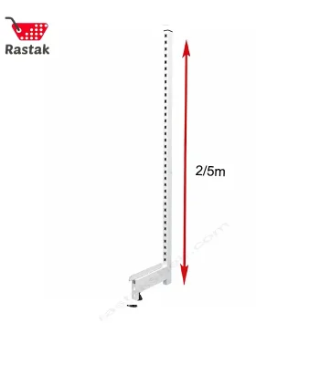 خرید پایه قفسه خود ایستا 2.5 متری (یک طرفه) - قفسه بندی رستاک