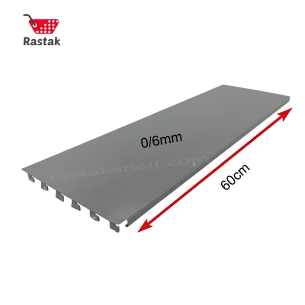 صفحه پشت قفسه فروشگاهی 60 سانتی- قفسه بندی رستاک