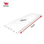 قیمت صفحه پشت قفسه فروشگاهی 70 سانتی سفید - قفسه بندی رستاک -