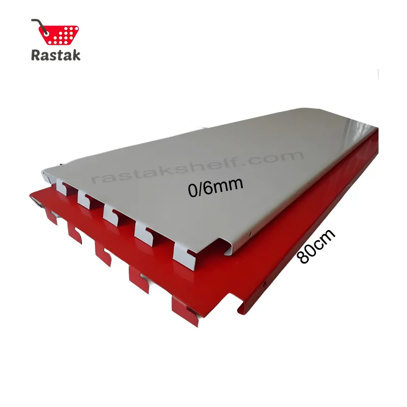 قیمت صفحه پشت قفسه فروشگاهی 80 سانتی - قفسه بندی رستاک