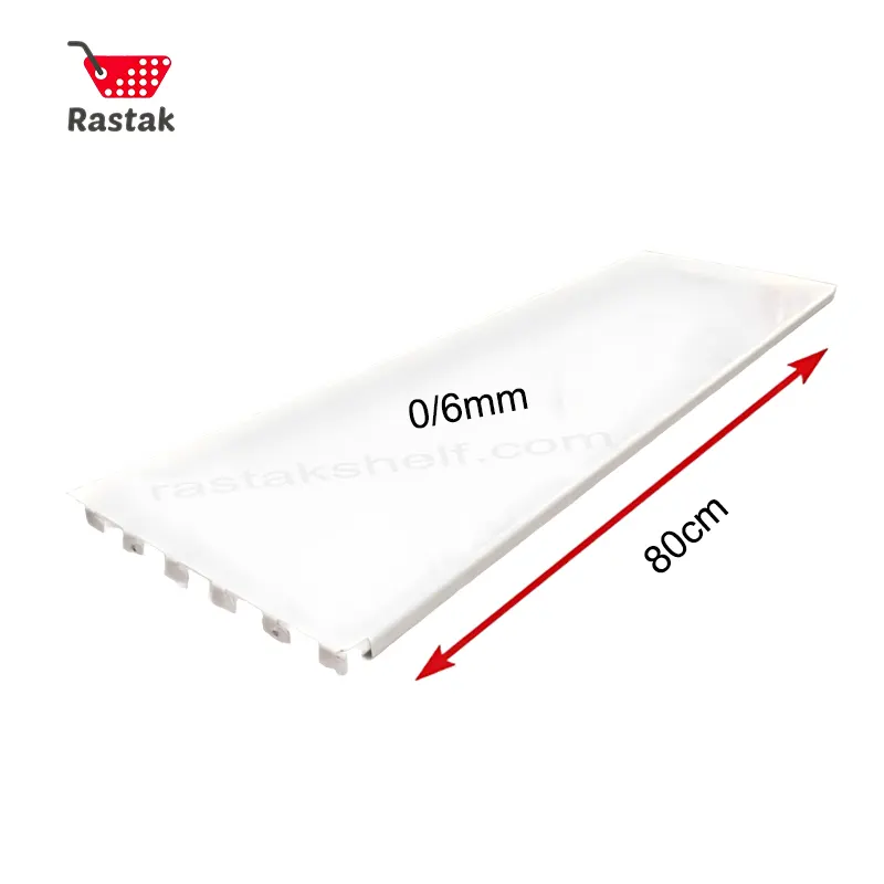 صفحه پشت قفسه فروشگاهی 80 سانتی - قفسه بندی رستاک