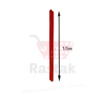 پایه دیواری قفسه فروشگاهی 1.5متری (اکونومی) - قفسه بندی رستاک