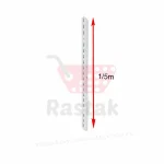 قیمت پایه دیواری فروشگاهی 1.5متری - قفسه بندی رستاک