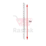 پایه دیواری فروشگاهی 3متری قفسه بندی رستاک
