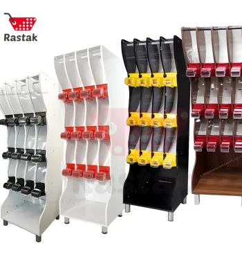 استند خودریز 12 مخزن خوشکبار و حبوبات شیردار