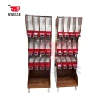 قیمت استند حبوبات و خشکبار خودریز شیردار 12 مخزنه