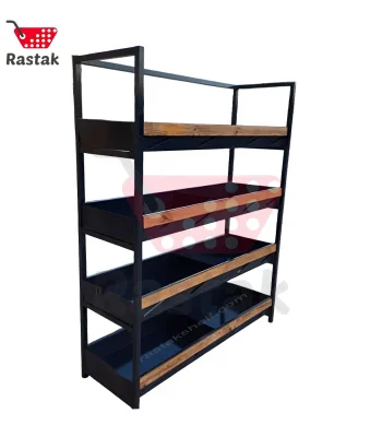 استند زغال 4 طبقه - قفسه بندی رستاک