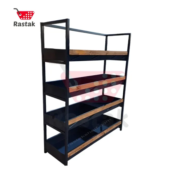 استند زغال 4 طبقه - قفسه بندی رستاک