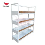 خرید استند زغال 4 طبقه - قفسه بندی رستاک