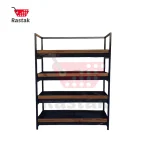 قیمت استند زغال 4 طبقه - قفسه بندی رستاک