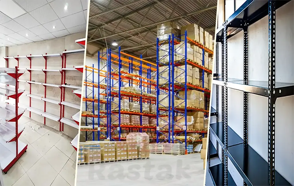 راهنمای جامع خرید و انتخاب انواع قفسه فلزی