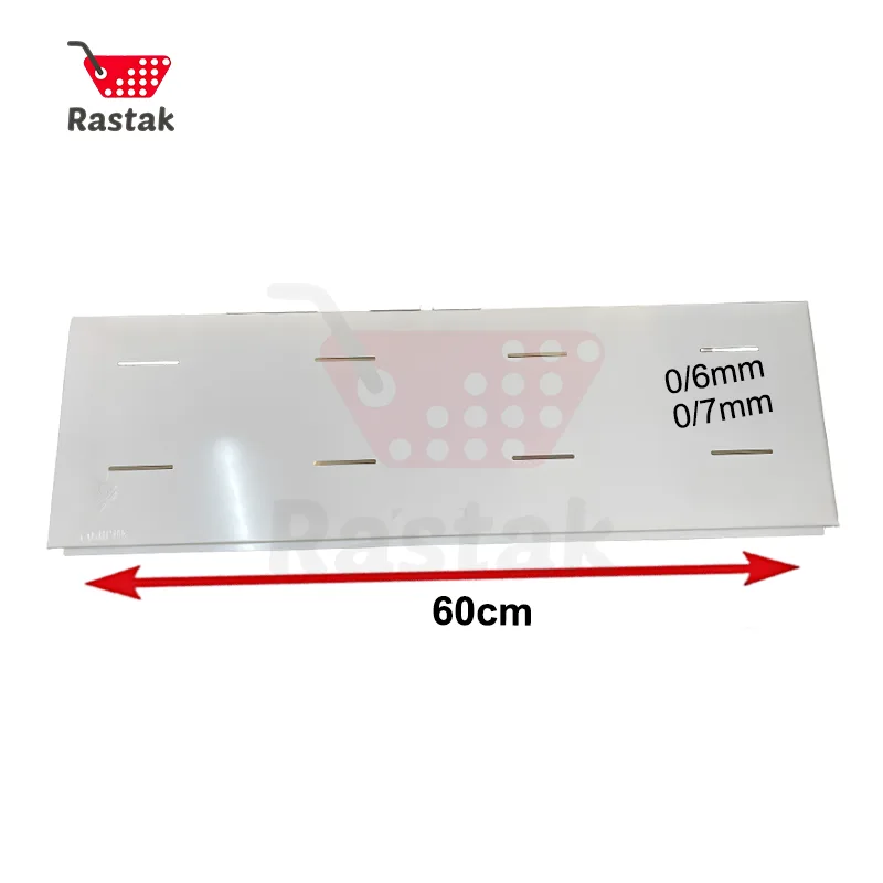 قیمت صفحه پشت پانچ 60 سانتی قفسه فروشگاهی