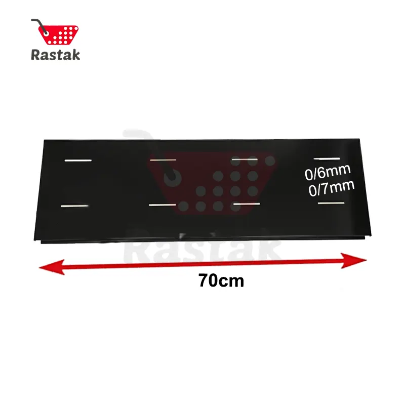 صفحه پشت پانچ 70 سانتی قفسه فروشگاهی