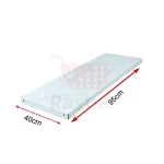 قیمت کفی قفسه فلزی فروشگاهی 40در95 - قفسه رستاک