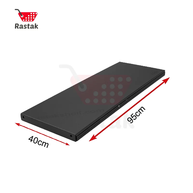 کفی قفسه فروشگاهی 95*40 فلزی (اکونومی) - قفسه بندی رستاک