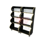 قیمت استند قفسه آبشاری 4 طبقه - قفسه رستاک