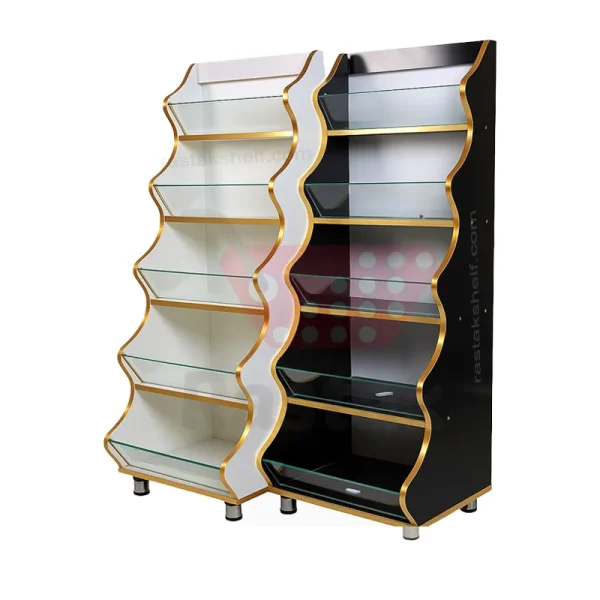 استند آبشاری حبوبات و خشکبار 5 طبقه - قفسه بندی رستاک