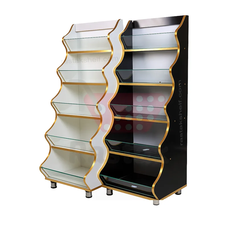 استند آبشاری حبوبات و خشکبار 5 طبقه - قفسه بندی رستاک