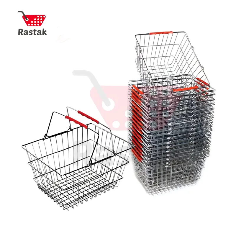سبد خرید دستی فلزی